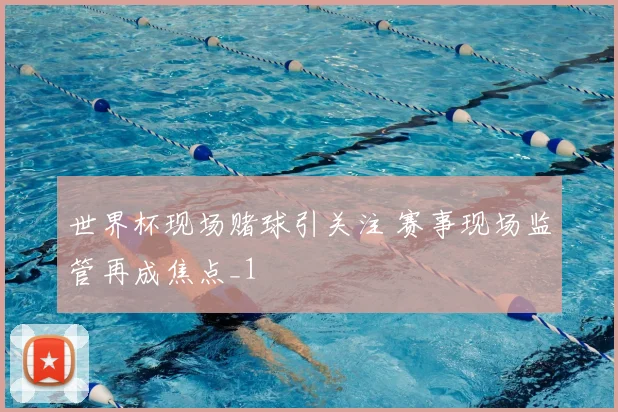 世界杯现场赌球引关注 赛事现场监管再成焦点_1