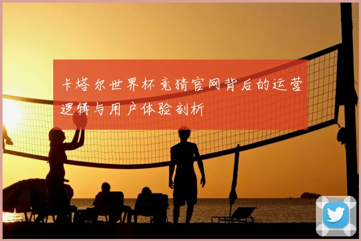 卡塔尔世界杯竞猜官网背后的运营逻辑与用户体验剖析