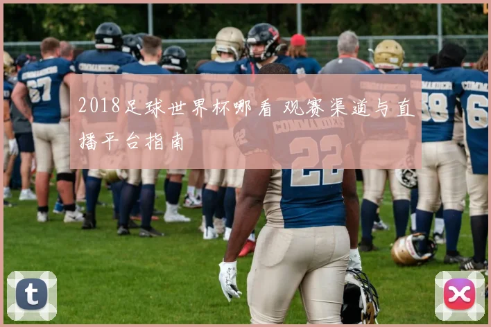 2018足球世界杯哪看 观赛渠道与直播平台指南